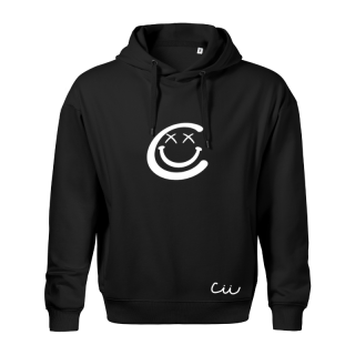 CUCI GANG SMILE HOODIE – BLACK